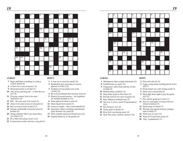Produktbild: Times Bumper Quick Cryptic 1