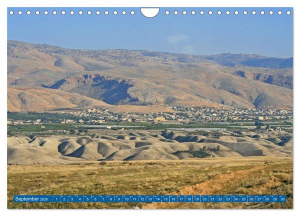 Produktbild: See Genezareth und Jordan-Fluss. Orte der Bibel (Wandkalender 2026 DIN A4 quer), CALVENDO Monatskalender
