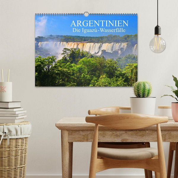 Produktbild: Argentinien. Die Iguaz&uacute;-Wasserf&auml;lle (Wandkalender 2026 DIN A3 quer), CALVENDO Monatskalender
