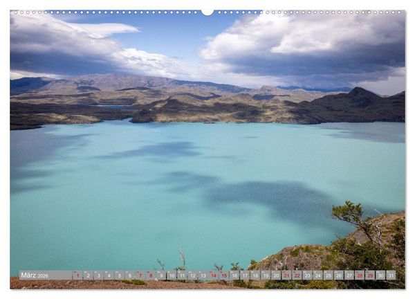 Produktbild: Chile - S&uuml;damerikas Geheimtipp im Farbrausch (hochwertiger Premium Wandkalender 2026 DIN A2 quer), Kunstdruck in Hochglanz