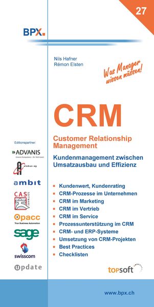 Produktbild: CRM, Customer Relationship Management