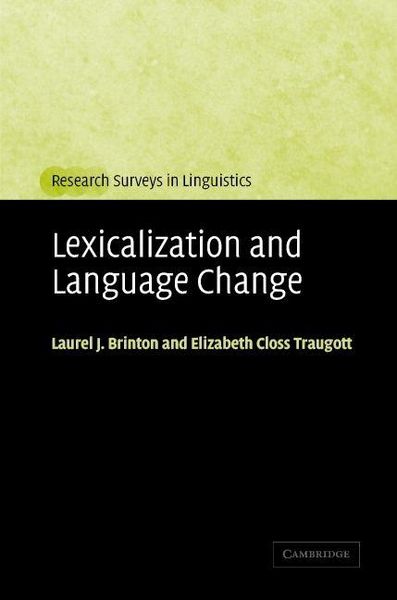 Produktbild: Lexicalization and Language Change