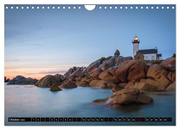 Produktbild: Armorica - Bretagne, Land am Ende der Welt (Wandkalender 2026 DIN A4 quer), CALVENDO Monatskalender