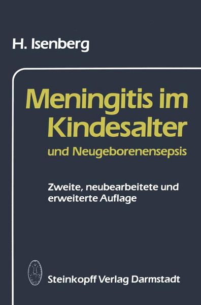 Produktbild: Meningitis im Kindesalter und Neugeborenensepsis