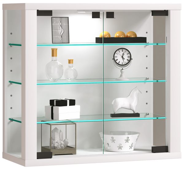 Produktbild: Wandvitrine H&auml;ngevitrine Glasvitrine Vitrosa S