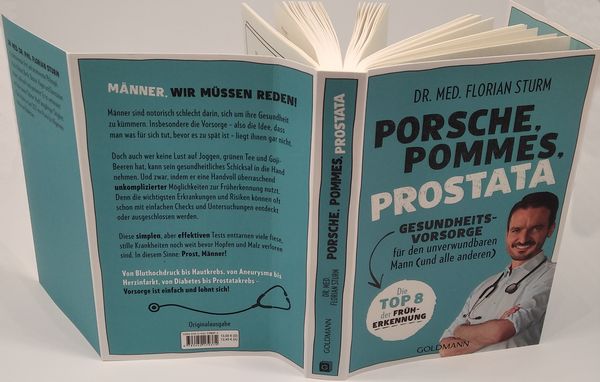 Produktbild: Porsche, Pommes, Prostata - Gesundheitsvorsorge f&uuml;r den unverwundbaren Mann (und alle anderen)