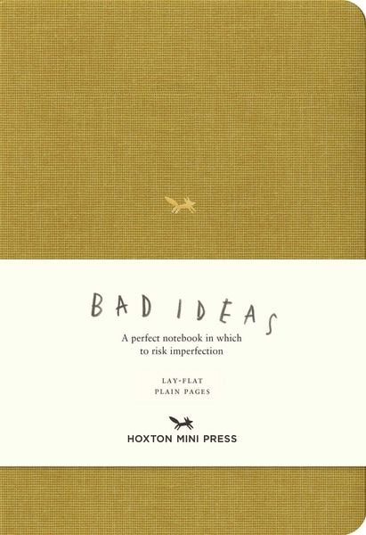 Produktbild: A Notebook for Bad Ideas (Medium / Mustard / Unlined)