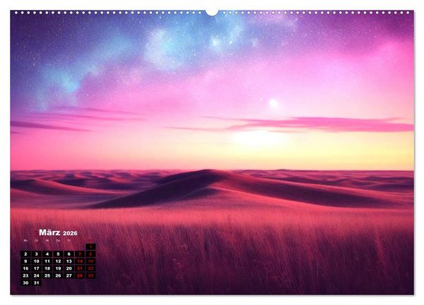 Produktbild: Pr&auml;rie Welten - Ein Kalender, der die Seele der Pr&auml;rie einf&auml;ngt. (hochwertiger Premium Wandkalender 2026 DIN A2 quer), Kunstdruck in Hochglanz