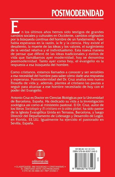 Produktbild: El Postmodernidad