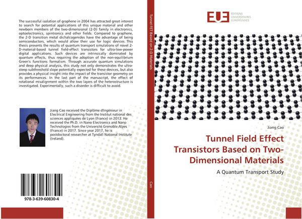 Produktbild: Tunnel Field Effect Transistors Based on Two-Dimensional Materials