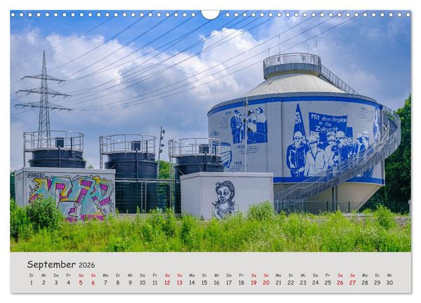 Produktbild: Herne: Stadt an Emscher und Kanal (Wandkalender 2026 DIN A3 quer), CALVENDO Monatskalender