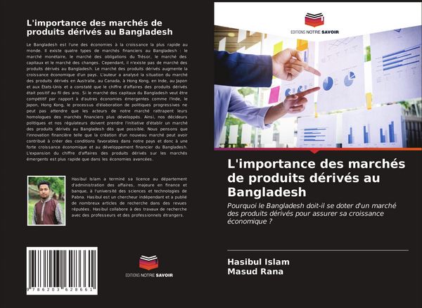 Produktbild: L'importance des march&eacute;s de produits d&eacute;riv&eacute;s au Bangladesh