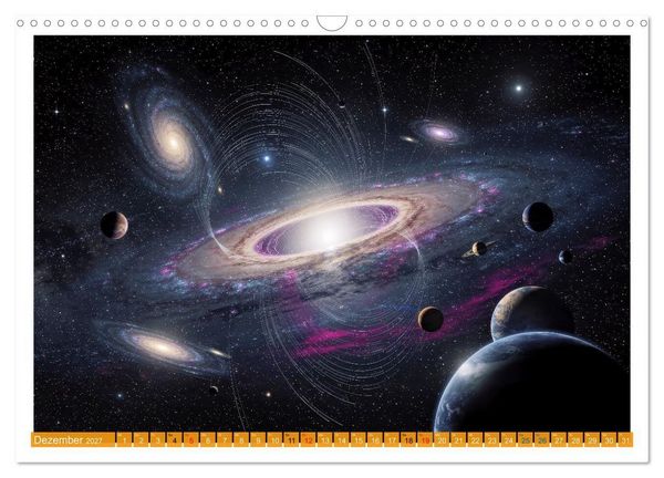 Produktbild: Kosmische Anomalien (Wandkalender 2027 DIN A3 quer), CALVENDO Monatskalender