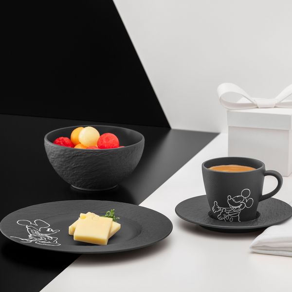 Produktbild: Villeroy & Boch Manufacture - Mickey Mouse Fr&uuml;hst&uuml;cks-Set, 4-teilig