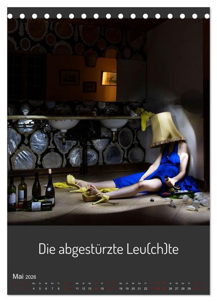 Produktbild: Die Erleuchtung (Tischkalender 2026 DIN A5 hoch), CALVENDO Monatskalender