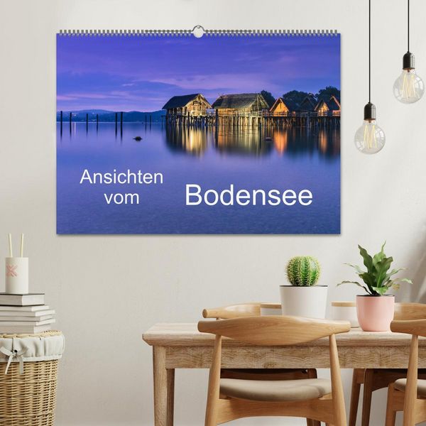 Produktbild: Ansichten vom Bodensee (Wandkalender 2026 DIN A2 quer), CALVENDO Monatskalender