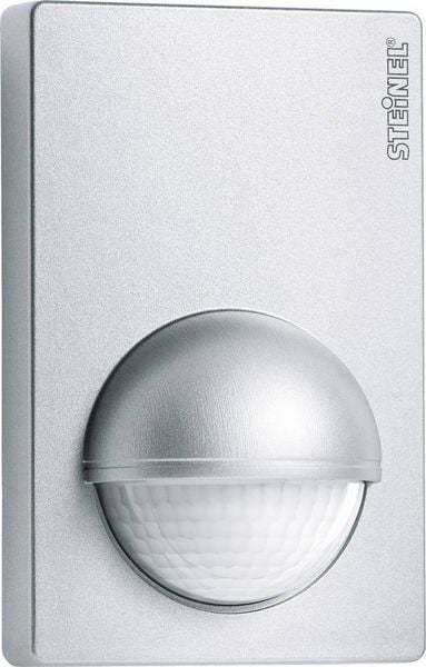 Produktbild: Steinel 603618 Wand PIR-Bewegungsmelder Relais Silber IP54