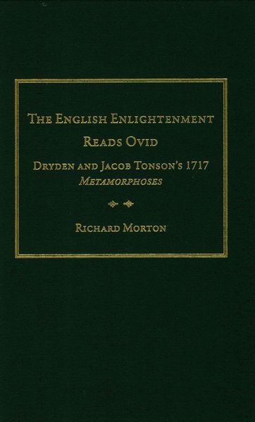 Produktbild: Richard Morton:  The English Enlightenment Reads Ovid