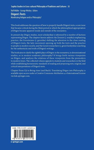 Produktbild: Dōgen&rsquo;s texts