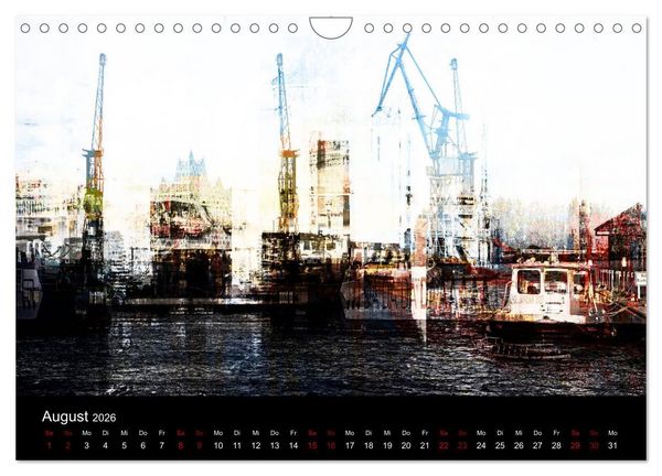 Produktbild: Elbphilharmonie-ARTig (Wandkalender 2026 DIN A4 quer), CALVENDO Monatskalender