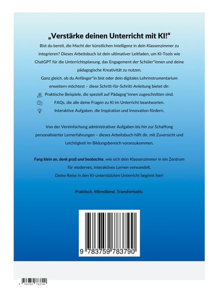 Produktbild: K&uuml;nstliche Intelligenz trifft Klassenzimmer