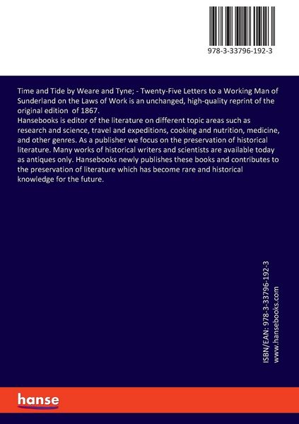 Produktbild: Time and Tide by Weare and Tyne;