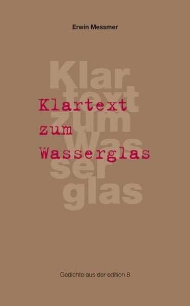 Produktbild: Klartext zum Wasserglas