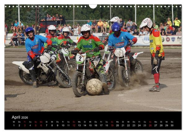 Produktbild: Motorsport: Motoball (Wandkalender 2026 DIN A3 quer), CALVENDO Monatskalender