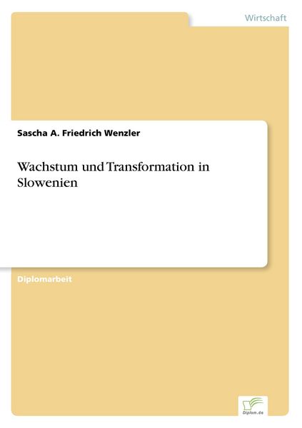 Produktbild: Wachstum und Transformation in Slowenien