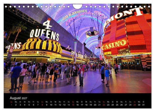 Produktbild: Las Vegas (Wandkalender 2027 DIN A4 quer), CALVENDO Monatskalender