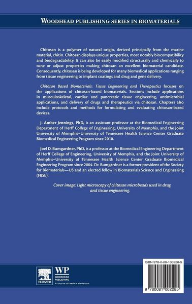 Produktbild: Chitosan Based Biomaterials Volume 2