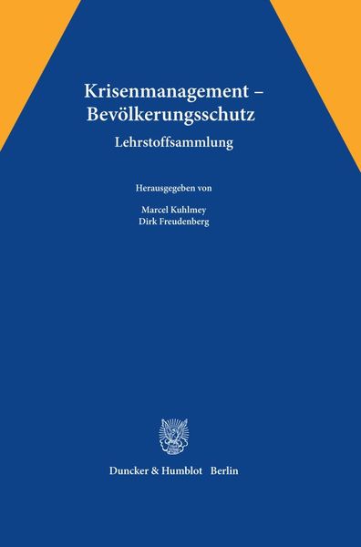 Produktbild: Krisenmanagement &ndash; Bev&ouml;lkerungsschutz.