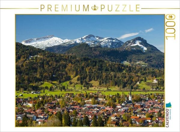 CALVENDO Puzzle Oberstdorf | 1000 Teile Lege-Größe 64x48cm Foto-Puzzle für glückliche Stunden