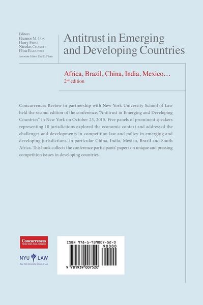 Produktbild: Antitrust in Emerging and Developing Countries - 2nd Edition