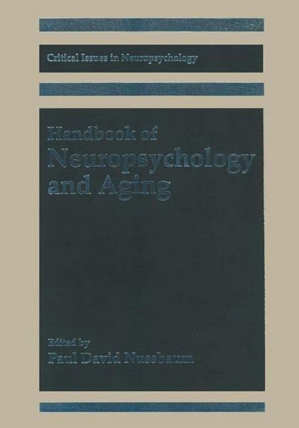 Produktbild: Handbook of Neuropsychology and Aging