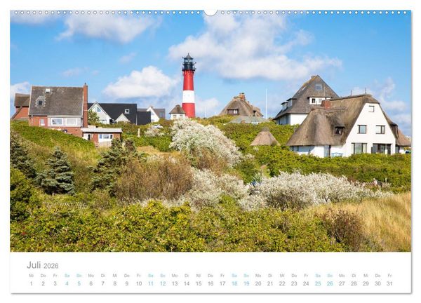 Produktbild: Sylt s&uuml;chtig (hochwertiger Premium Wandkalender 2026 DIN A2 quer), Kunstdruck in Hochglanz