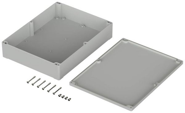 Produktbild: Bopla EUROMAS T 253 03253000 Industrie-Geh&auml;use 300 x 230 x 85 ABS Lichtgrau (RAL 7035) 1St.