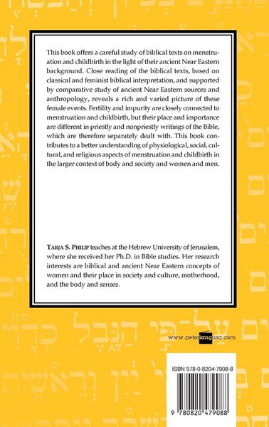 Produktbild: Menstruation and Childbirth in the Bible