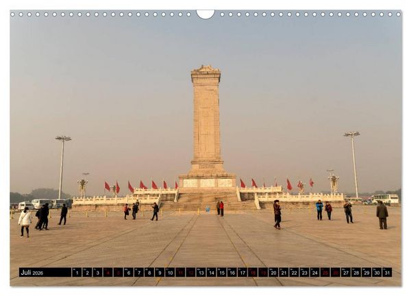 Produktbild: Peking - China (Wandkalender 2026 DIN A3 quer), CALVENDO Monatskalender