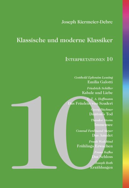 Klassische und moderne Klassiker, Taschenbuch von Joseph Kiermeier-Debre, Edition abcdefghijklmnopqrstuvwxyz, 9783038587651
