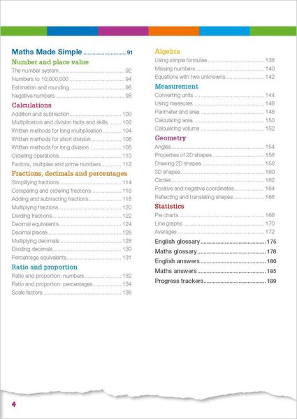 Produktbild: English & Maths Made Simple Ages 10-11