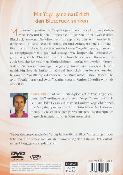 Produktbild: Yogatherapie bei hohem Blutdruck