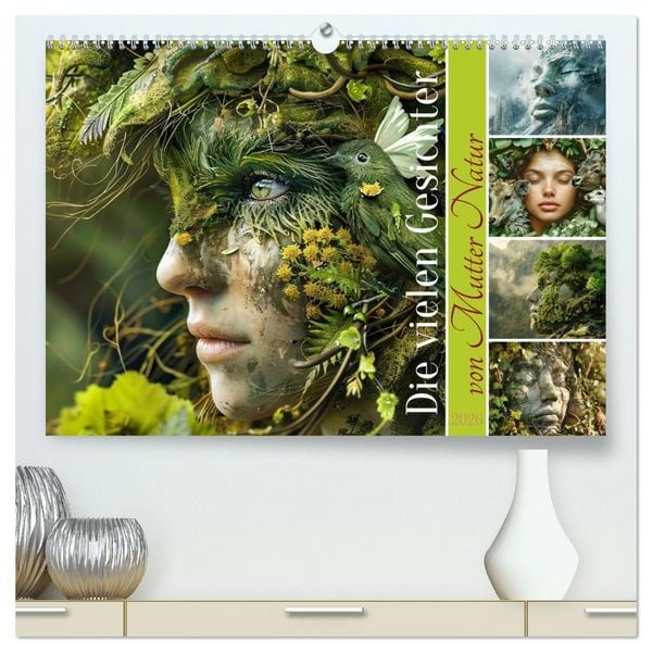 Die vielen Gesichter von Mutter Natur (hochwertiger Premium Wandkalender 2026 DIN A2 quer), Kunstdruck in Hochglanz