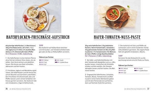 Produktbild: Hafer Express-Rezepte