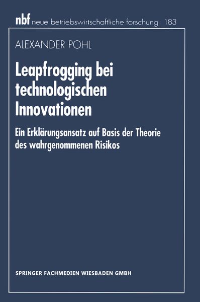 Produktbild: Leapfrogging bei technologischen Innovationen