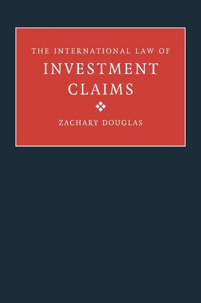 Produktbild: The International Law of Investment Claims
