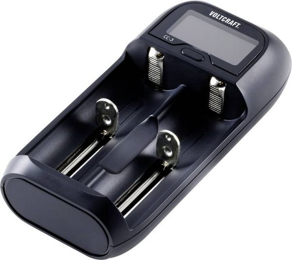 Produktbild: VOLTCRAFT CC-3 Rundzellen-Ladeger&auml;t NiMH, NiCd, LiIon, LiFePO Mini (AAAA), Micro (AAA), Mignon (AA), Baby (C), Sub-C, A, 10440, 14500, 14650, 16340,