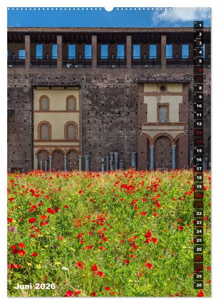 Produktbild: MAILAND Prachtvolle Impressionen (hochwertiger Premium Wandkalender 2026 DIN A2 hoch), Kunstdruck in Hochglanz