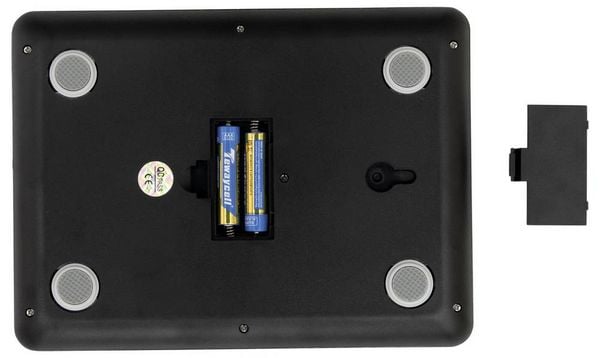 Produktbild: Maul MAULlibra Briefwaage 1657090 W&auml;gebereich (max.) 5000 g Ablesbarkeit 1 g batteriebetrieben Schwarz, Silber