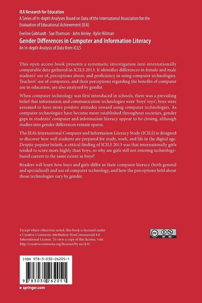 Produktbild: Gender Differences in Computer and Information Literacy